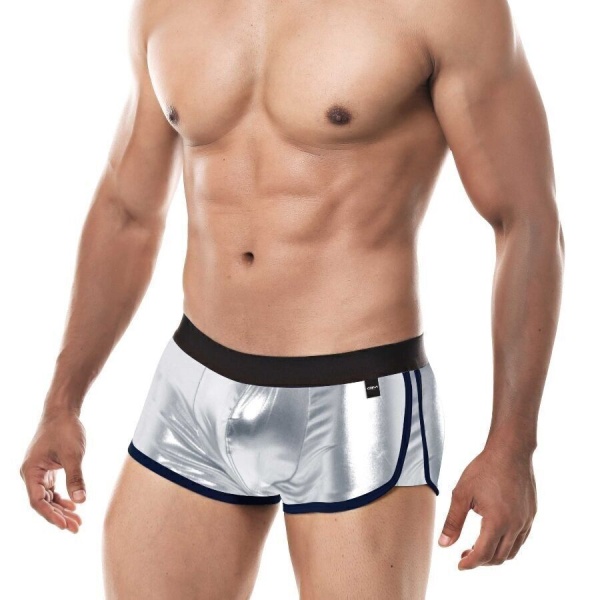 CUT4MEN - Boxer Argento Taglia XL