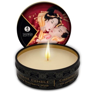 SHUNGA Candela Massaggio FRAGOLA 30ML