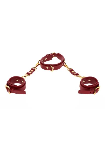 Sexyshop online Killmeoflove 17154 RED 04 Bondage Luxury Collare e Polsini