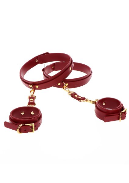 Sexyshop online Killmeoflove 17155 RED 04 Set Bracciali Bondage Luxury